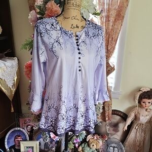 Lavender Women's Top, NWT
